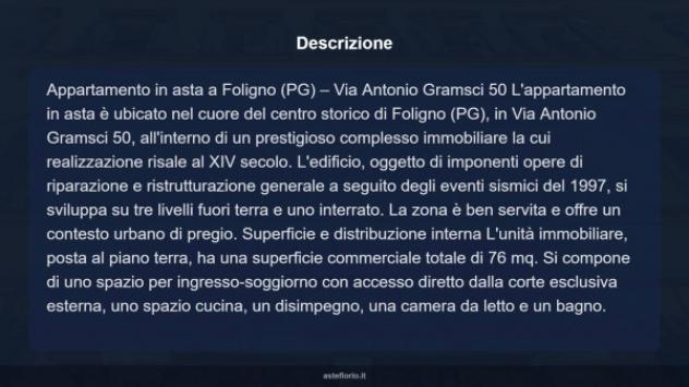 Immobile in asta di 106 m² in vendita a Foligno - Foto 17
