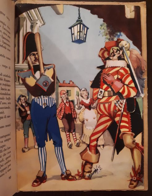 LE MASCHERE animate, Italiano Marchetti, Disegni animati di A. Mussino, 1944. - Foto 10