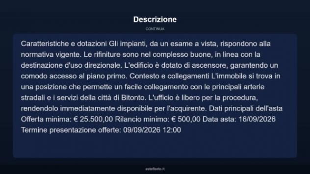Immobile in asta di 75 m² in vendita a Bitonto - Foto 5