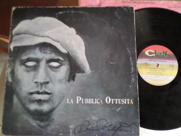 ADRIANO CELENTANO - La Pubblica Ottusità - LP / 33 giri 1987