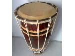 Tamburo Afro Cubano Djembe in legno di alta qualità, superficie in pelle