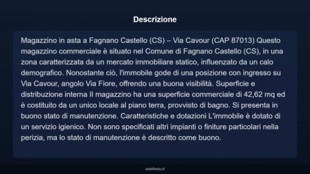 Immobile in asta di 42 m² in vendita a Fagnano Castello - Foto 5
