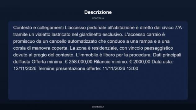 Immobile in asta di 422 m² con più di 5 locali e box auto in vendita a Costermano sul Garda - Foto 12