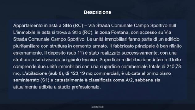 Immobile in asta di 210 m² in vendita a Stilo - Foto 12
