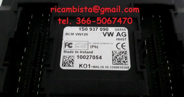 1S0937090 Volkswagen Up body computer