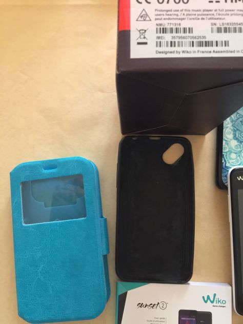 Cellulare Wiko Sunset 2 bianco android SENZA batteria NON testato ricambi - Foto 3