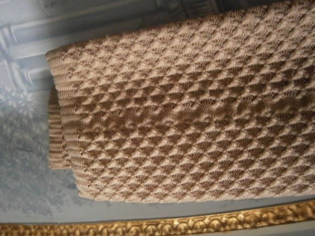 Cravatta a maglia beige - Foto 3