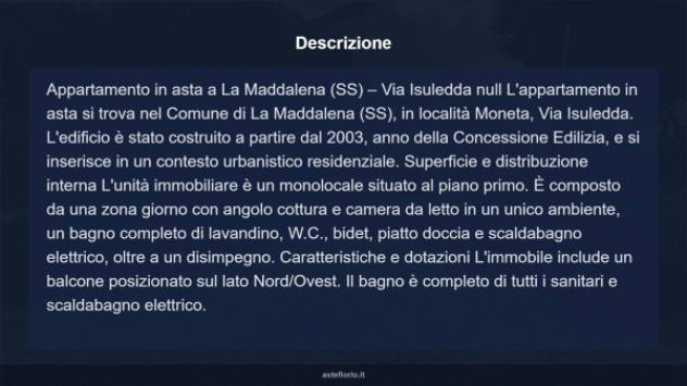 Immobile in asta di 40 m² in vendita a La Maddalena - Foto 16