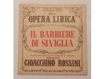 Teatro Dell'Opera Lirica vinile 33 giri:Il Barbiere di Siviglia Phonopress,1969