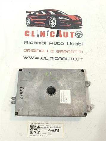 CENTRALINA MOTORE HONDA Insight 1° Serie 37820-RBJ-E12 LDA3 hybrid 1339 (09) - Foto 3