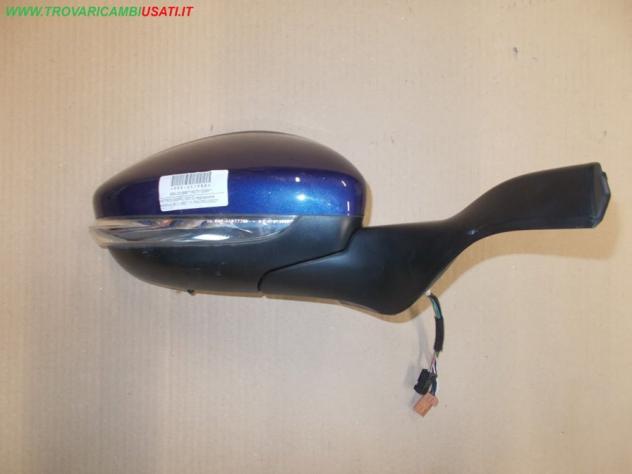 RETROVISORE EST.D.regolazione elettrica BLU MET. 11 PIN PEUGEOT 208 (A9)  Vetri e Retrovisori  Cristalli  Retrovisori  Retrovisore PEUGEOT - 2008 - 01
