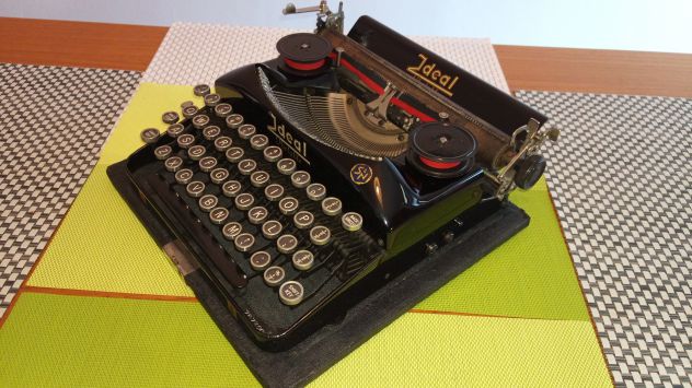 Macchina da scrivere "Ideal Mod.S" Made in Germany Anni 30' - Foto 4