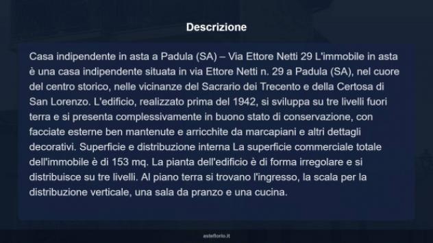 Immobile in asta di 153 m² con più di 5 locali in vendita a Padula - Foto 11