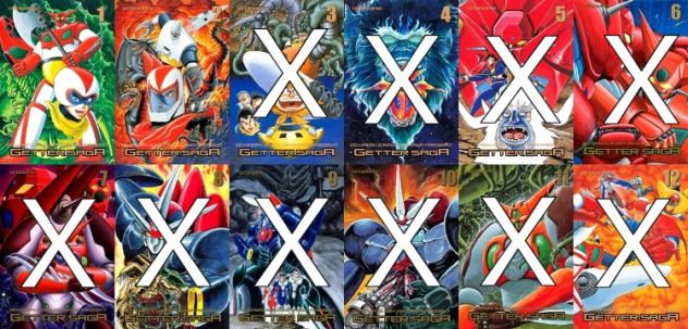 FUMETTI MANGA GETTER SAGA D/WORLD VOLUME 1 E 2 NUOVI