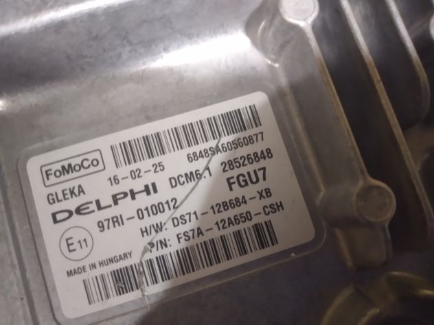 Centralina Motore Iniezione ECU DELPHI DCM6.1 FORD 28526848 UNITÀ DI CONTROLLO - Foto 2