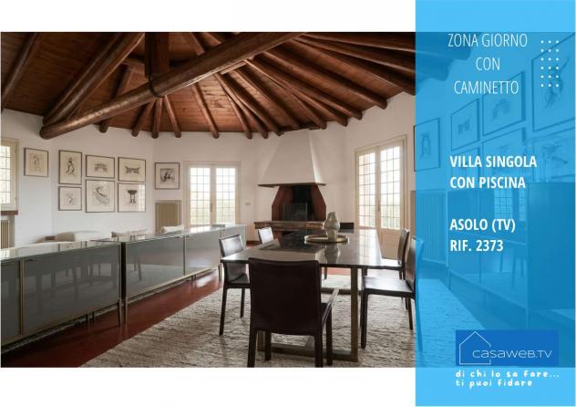 2373 - Villa con piscina e parco ad Asolo (TV) Rif. 2373 - Foto 13