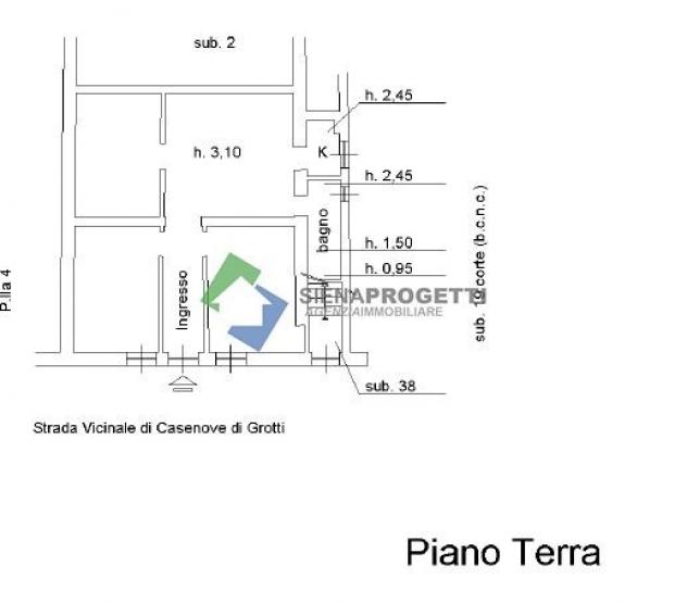 Vendesi in Strada di Radi porzione di casale da ristrutturare - Foto 12