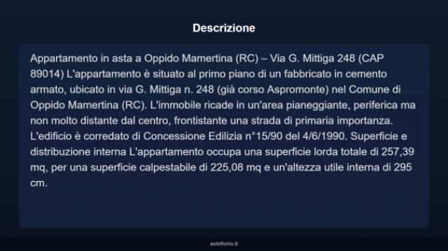 Immobile in asta di 235 m² in vendita a Oppido Mamertina - Foto 4