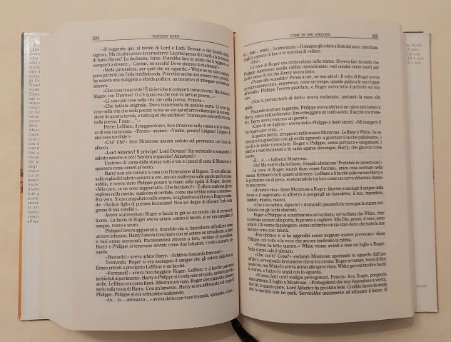 Come in uno specchio di Karleen Koen 1°Ed.Euroclub su licenza Rizzoli libri,1987 - Foto 6
