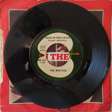 Beatles -Ob la di Ob la da - Back in the USSR- 45rpm -1968 - Foto 2