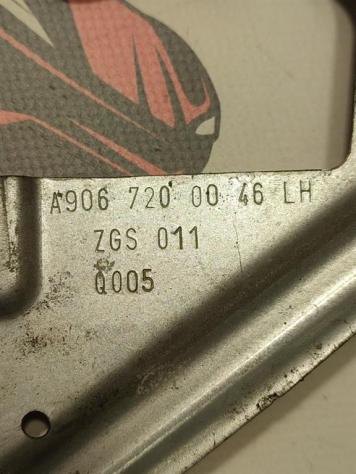 MECCANISMO ALZAVETRO ANT. SX MERCEDES Sprinter W906 3° Serie A9067200046 646984 (06) - Foto 2