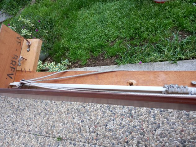 Supporto per soffitto in legno per tende mantovane - Foto 2