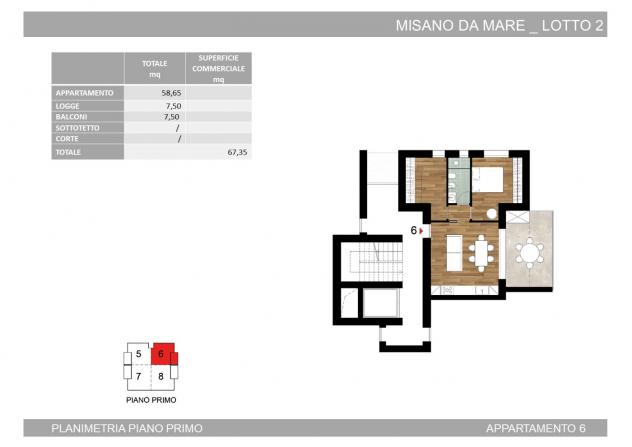 Appartamento - Misano Adriatico . Rif.: MI015/6BVRG - Foto 14