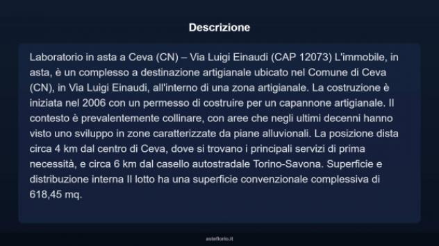 Immobile in asta di 618 m² in vendita a Ceva - Foto 9