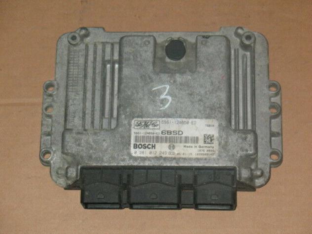 0281012249 ECU FORD FUSION FIESTA 1.6 TDCI 0281012249 5S61-12A650-ED 6BSD