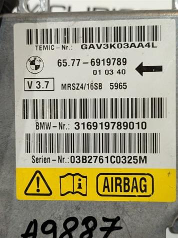 CENTRALINA AIRBAG BMW Serie 5 E39 Touring 6919789 6577-6919789 M57256D1 (9603) - Foto 2