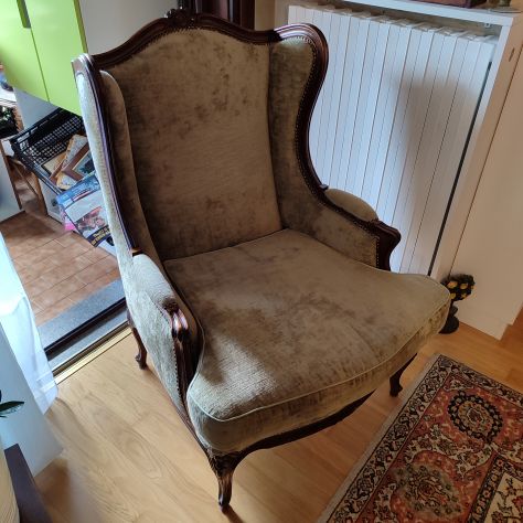 POLTRONE "BERGERE" STILE CLASSICO ANTICO - Foto 8