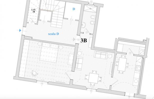 Appartamento in vendita a Pontedera 74 mq Rif: 922517 - Foto 3