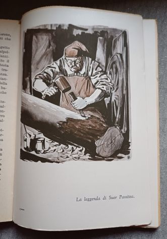 Leggende toscane, M. GIOSE’ CECCUZZI (IDILIO DELL’ERA), S.E.I. 1953. - Foto 10