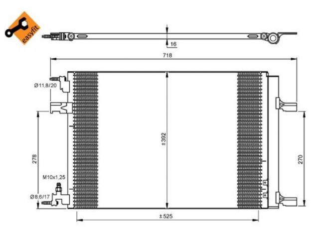 Opel Astra paraurti fanale cofano ossatura radiatori frontale - Foto 4