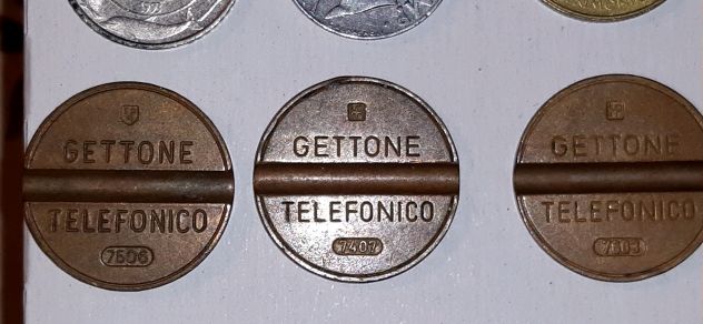 GETTONI TELEFONICI