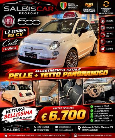 Fiat 500 1.2 Lounge