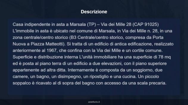 Immobile in asta di 78 m² in vendita a Marsala - Foto 18