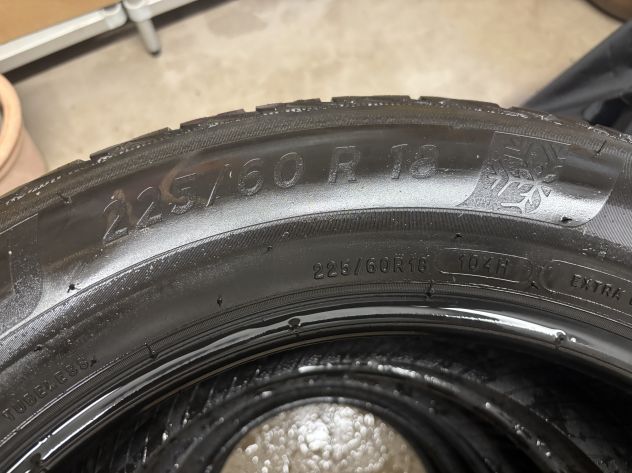 Michelin Pilot Alpin 5 SUV 225/60 R18 104H M+S – 4 gomme – DOT 4919 - Foto 6