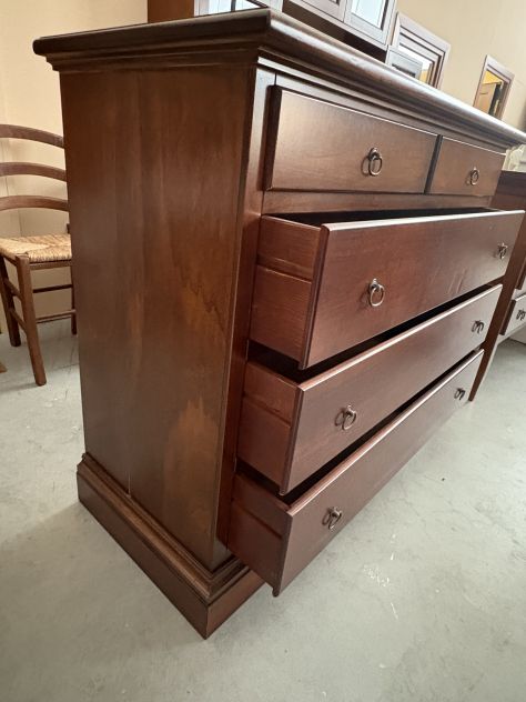 NUOVO COMO' 5 CASSETTI IN LEGNO MASSELLO - Foto 6