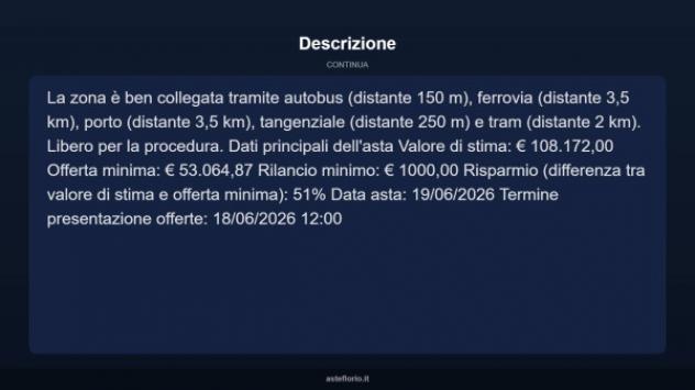 Immobile in asta di 162 m² con più di 5 locali in vendita a Messina - Foto 13