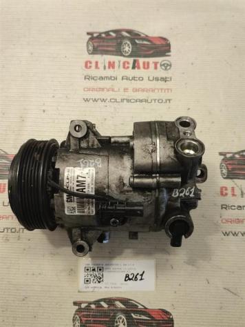 COMPRESSORE A/C OPEL Astra J 2° Serie 13450516 401351739 B16DTH diesel 1598 (11)