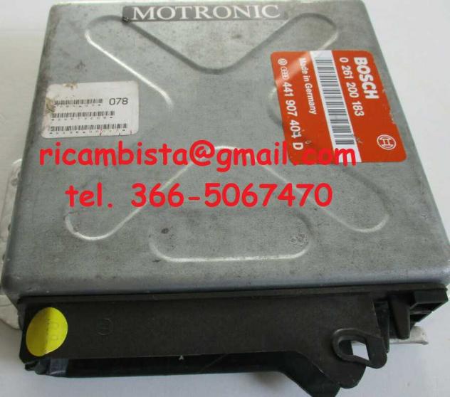 0261200183 441907404D Audi V8 Quattro centralina motore Motronic
