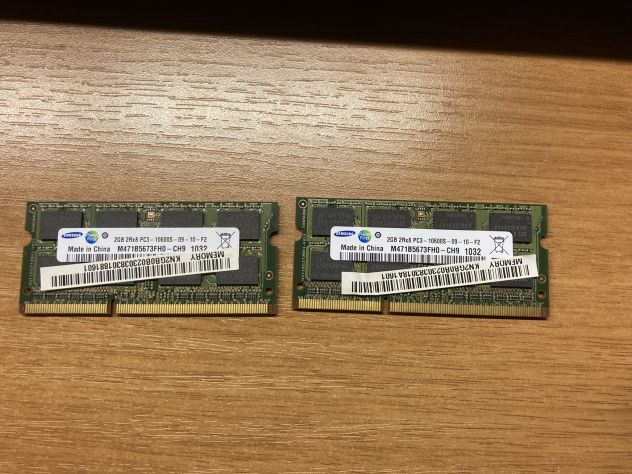 MEMORIA RAM 4 GB DDR3 SAMSUNG 2Rx8 PC3 10600S.
