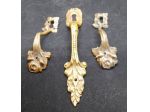 Maniglie antiche in metallo  deco