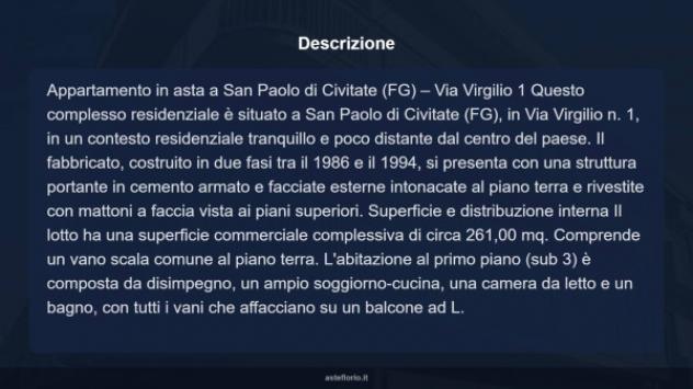 Immobile in asta di 261 m² in vendita a San Paolo di Civitate - Foto 16
