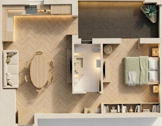Appartamento in vendita a Montelupo Fiorentino 57 mq Rif: 1450254 - Foto 2