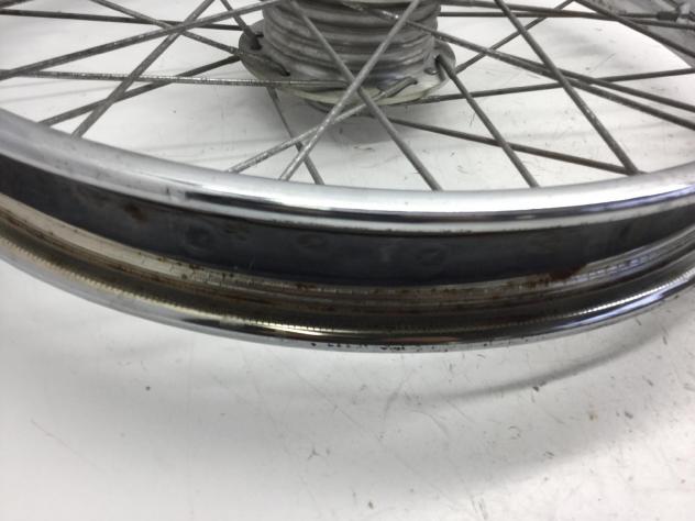 HONDA CB FOUR 350 CERCHIO RUOTA ANTERIORE 18 X 1.60 1974 - Foto 6