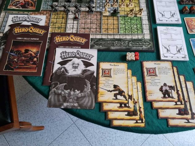 HeroQuest (1° ed. italiana) (molti pezzi doppi) - Foto 2