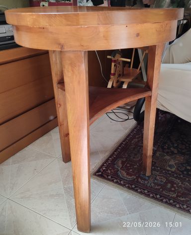 TAVOLO TONDO VINTAGE ANNI 50 60 - Foto 2