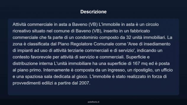 Immobile in asta di 167 m² in vendita a Baveno - Foto 6